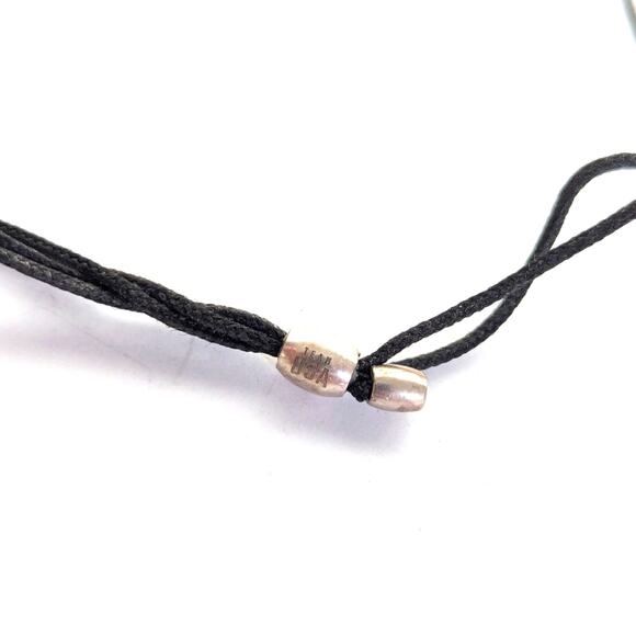 Alex And Ani Sterling Silver Every Moment Matters US Olympics Cord Bracelet - Picture 4 of 4